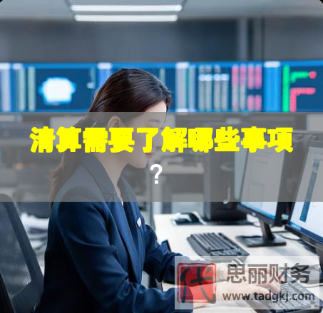 清算需要了解哪些事项？