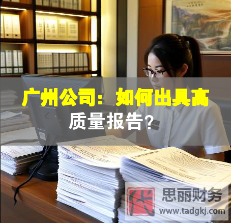 广州公司：如何出具高质量报告？