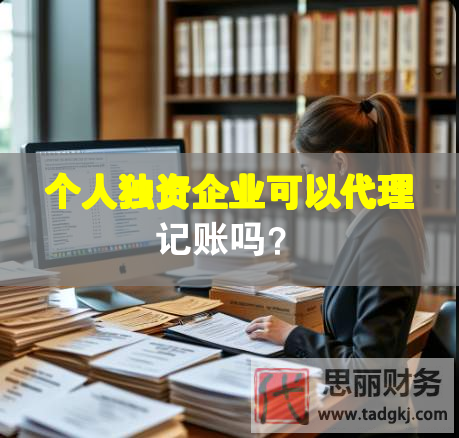个人独资企业可以代理记账吗？