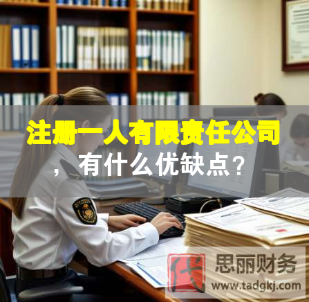 注册一人有限责任公司，有什么优缺点？