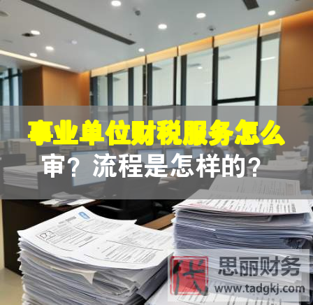 事业单位财税服务怎么审？流程是怎样的？