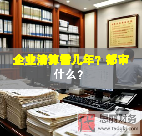 企业清算需几年？都审什么？