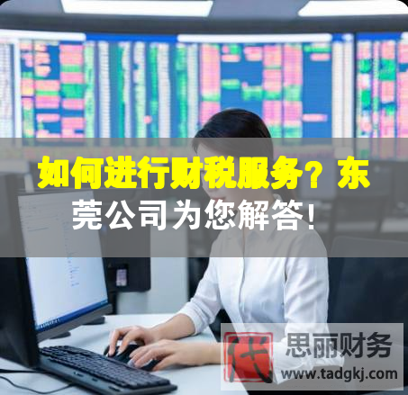 如何进行财税服务？东莞公司为您解答！