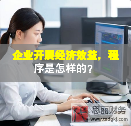 企业开展经济效益，程序是怎样的？