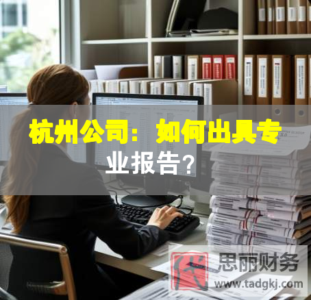 杭州公司：如何出具专业报告？