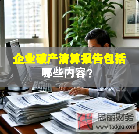 企业破产清算报告包括哪些内容？