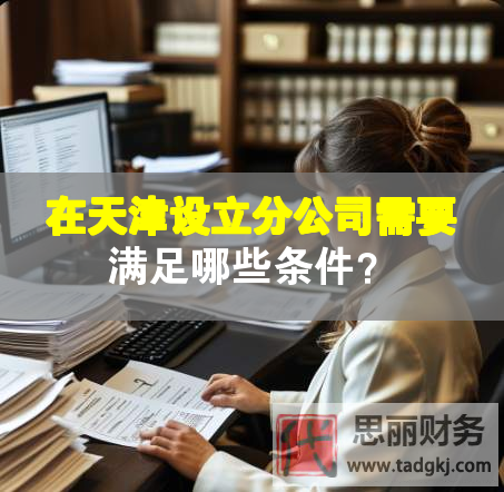 在天津设立分公司需要满足哪些条件？