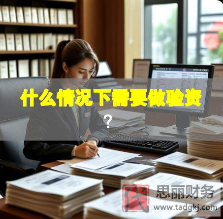 什么情况下需要做验资？