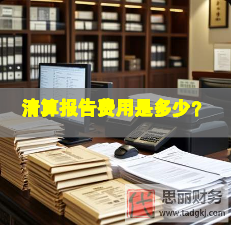 清算报告费用是多少？