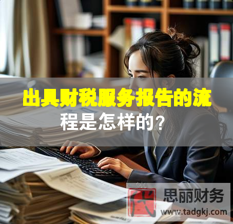 出具财税服务报告的流程是怎样的？