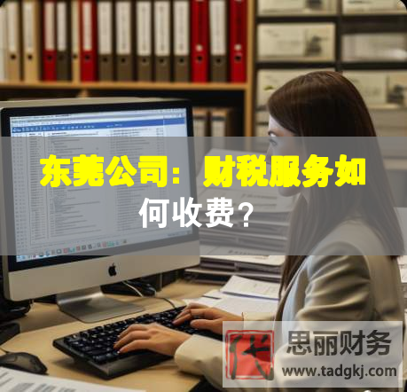 东莞公司：财税服务如何收费？