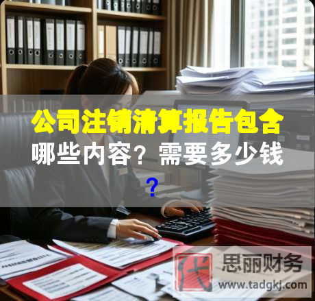 公司注销清算报告包含哪些内容？需要多少钱？