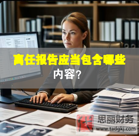 离任报告应当包含哪些内容？