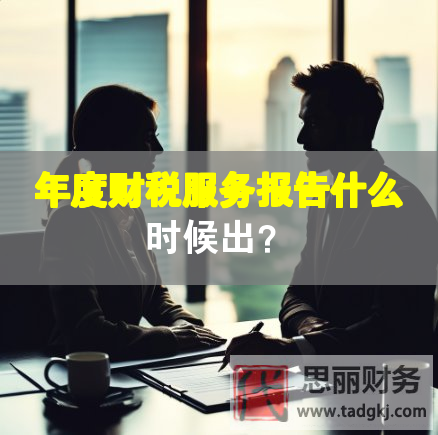 年度财税服务报告什么时候出？